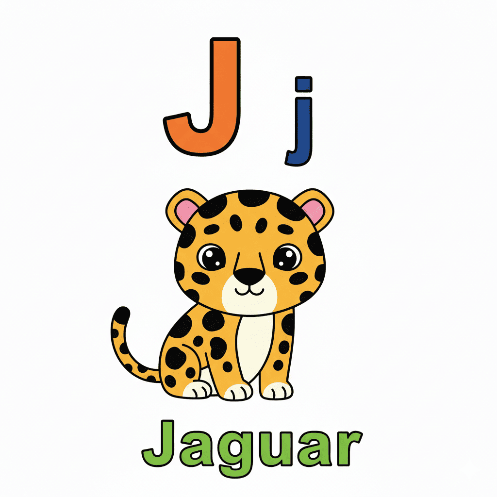 Printable Jeep coloring page for letter J