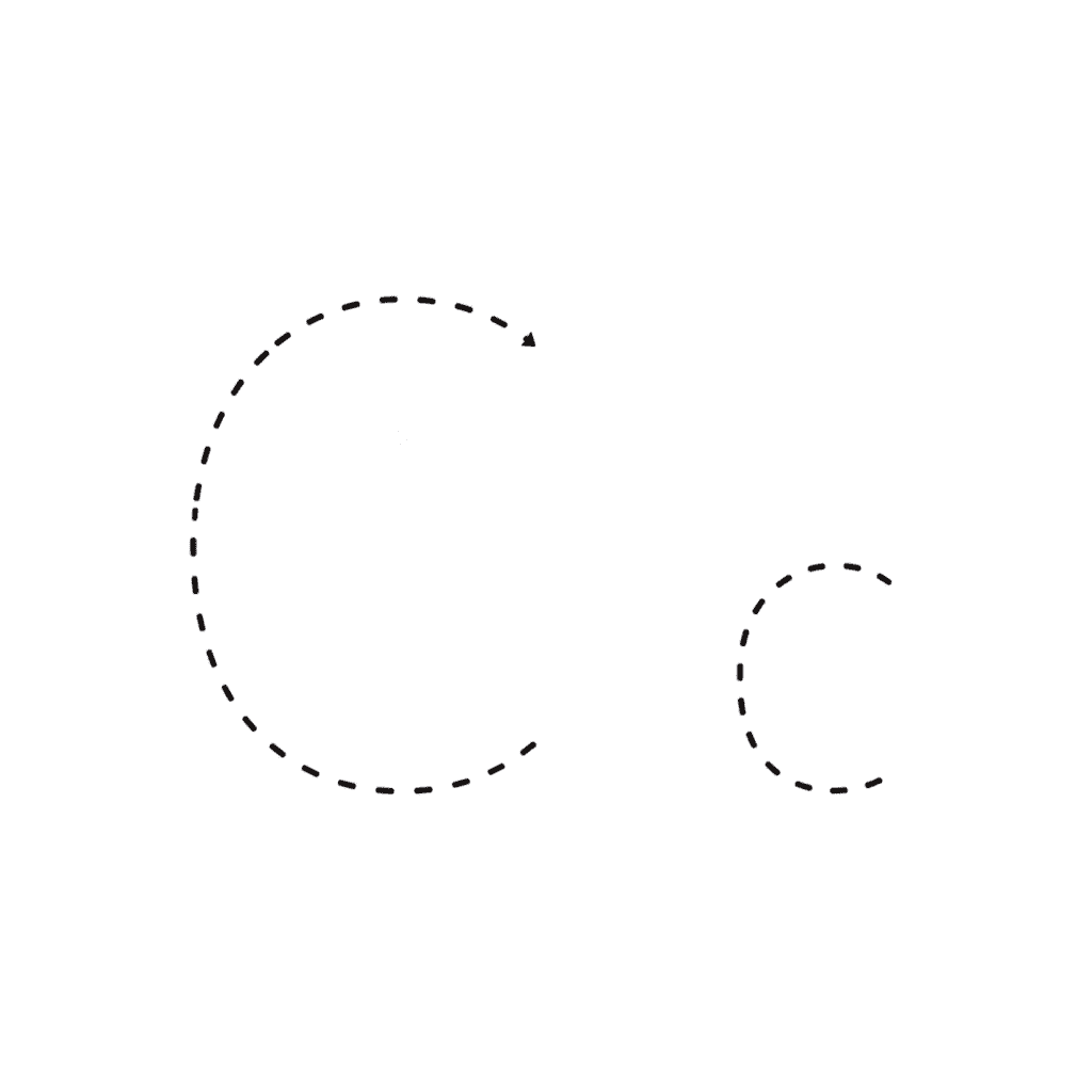 Letter C Handwriting Practice