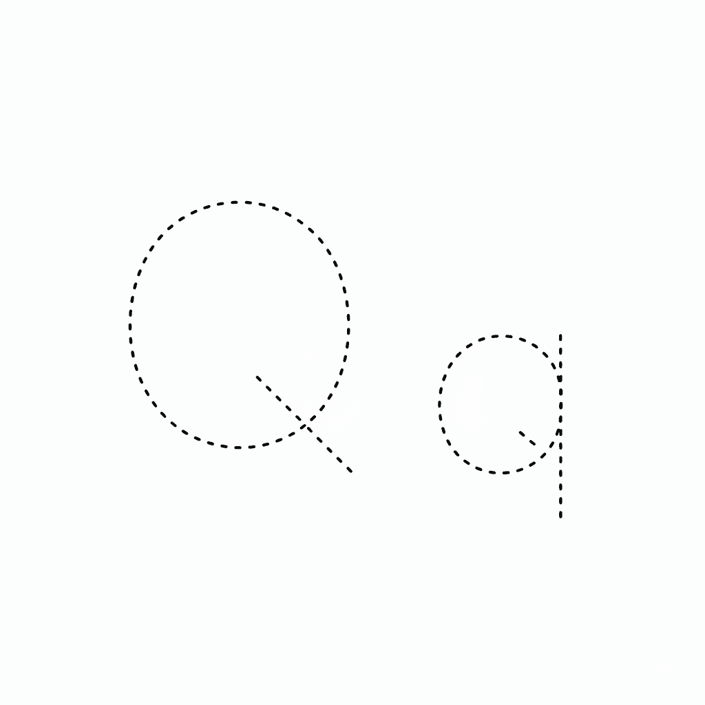 Letter Q Handwriting Practice