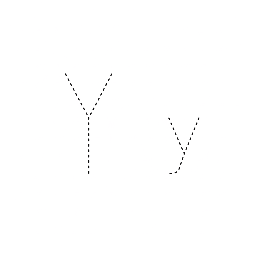 Letter Y Handwriting Practice