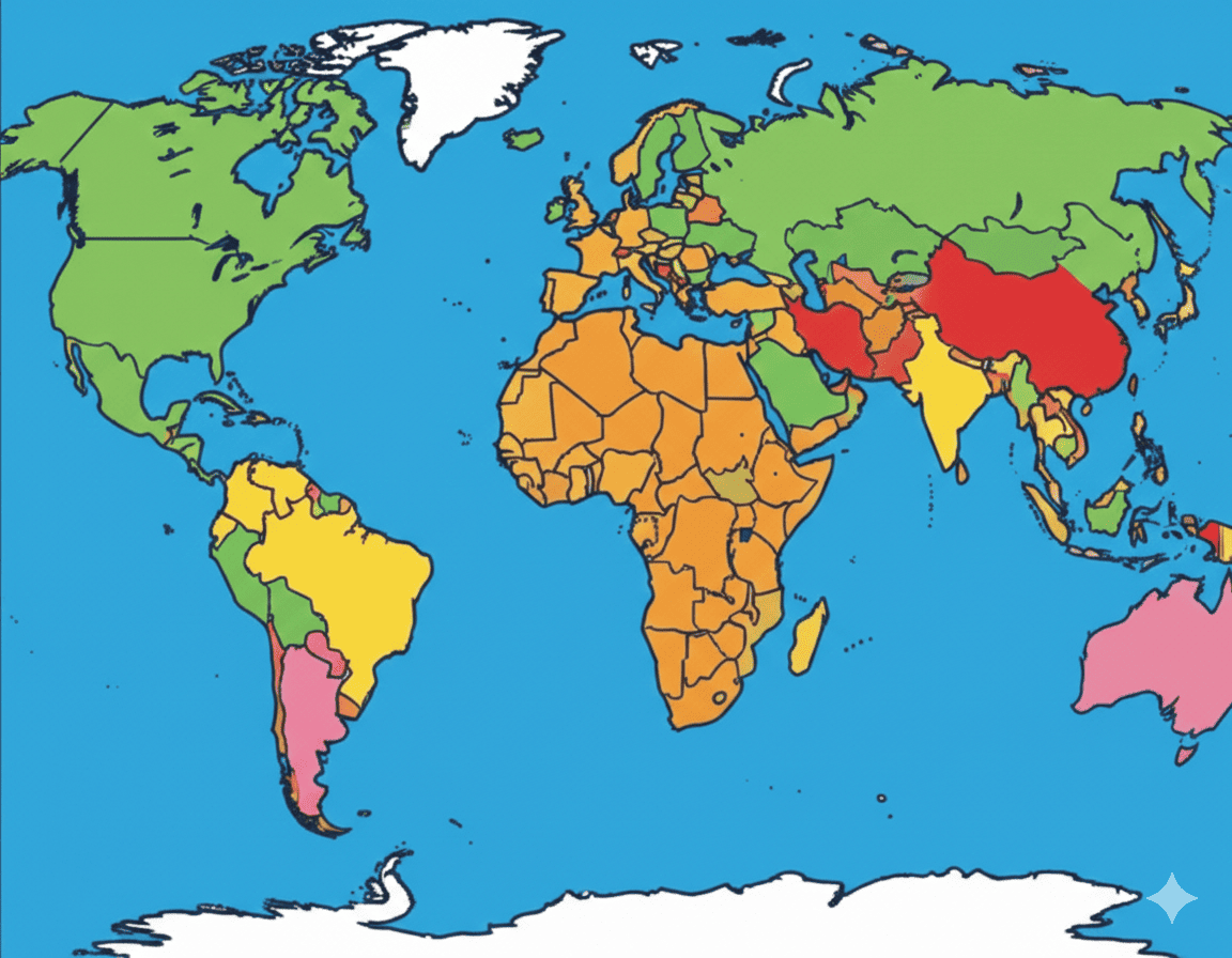 Learn world countries