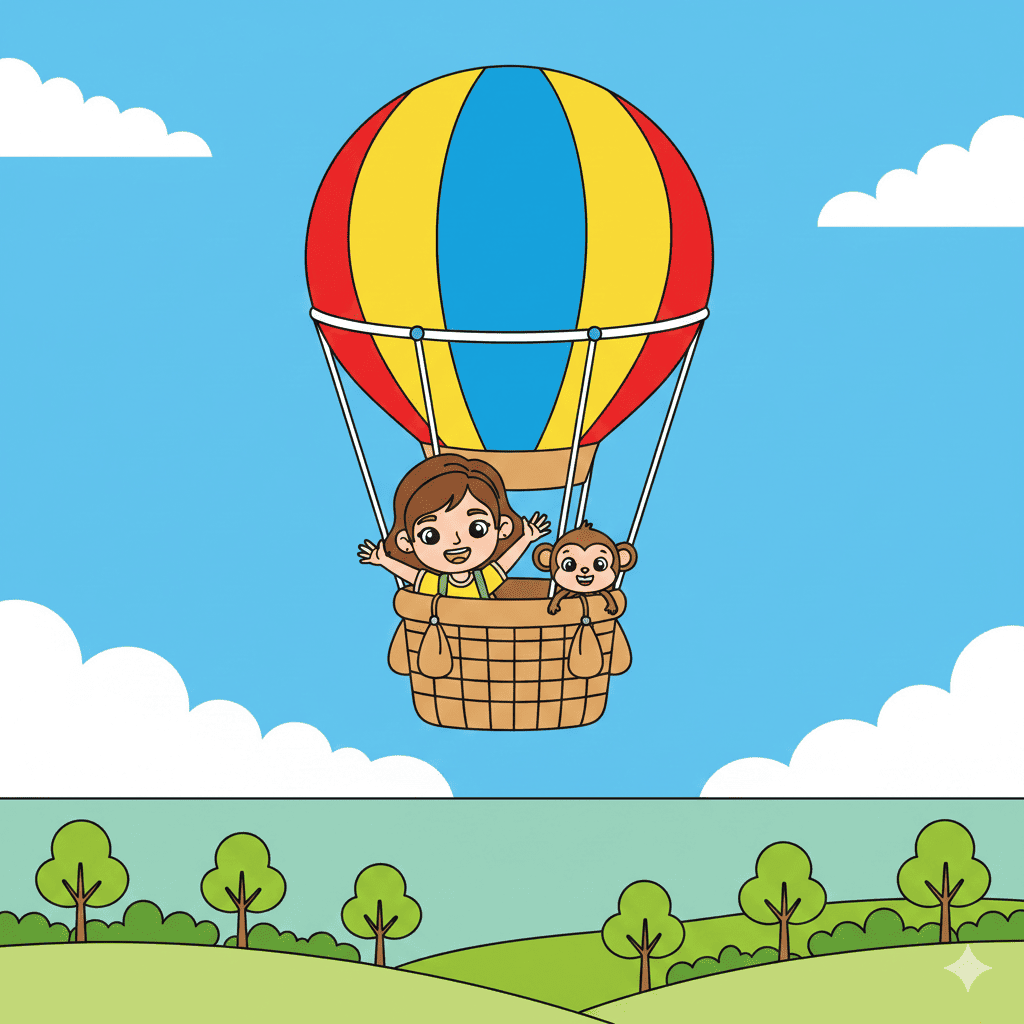 kids coloring pages featuring Little Adventurers