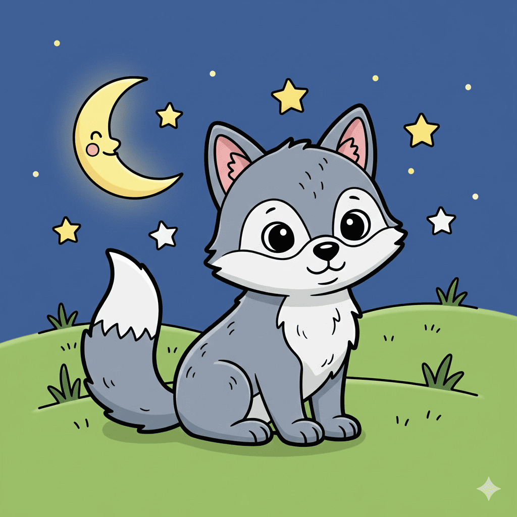 Wolf Coloring Page