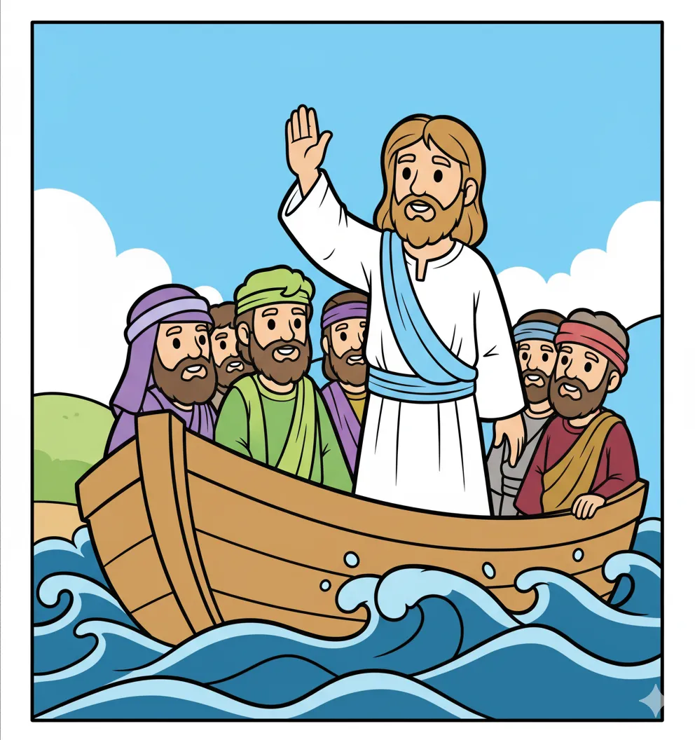 Jesus Calming the Storm