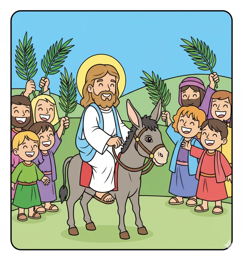 Jesus Enters Jerusalem