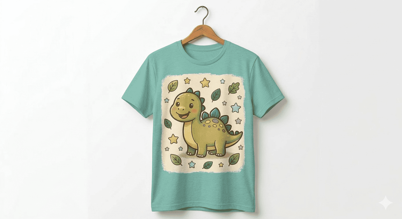 T-shirt coloring pages for kids — cute panda design